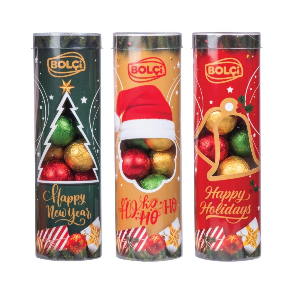 Yılbaşı Koleksiyonu-Yılbaşı Top Çikolata 140g