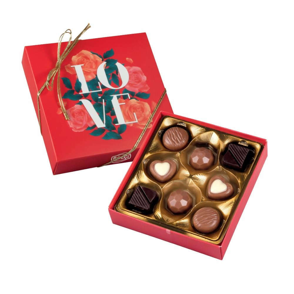 Sevgililer Günü Çikolatası-Butik LOVE Spesiyal Çikolata Kutusu 80g
