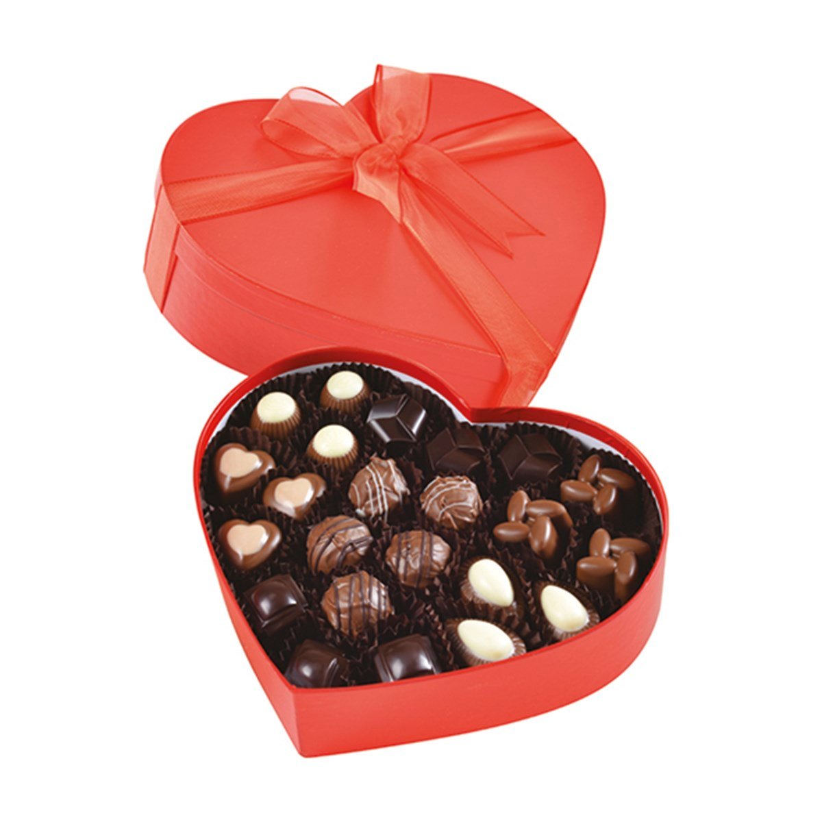 Büyük Kalp Çikolata Kutu 285gr | Bolçi
