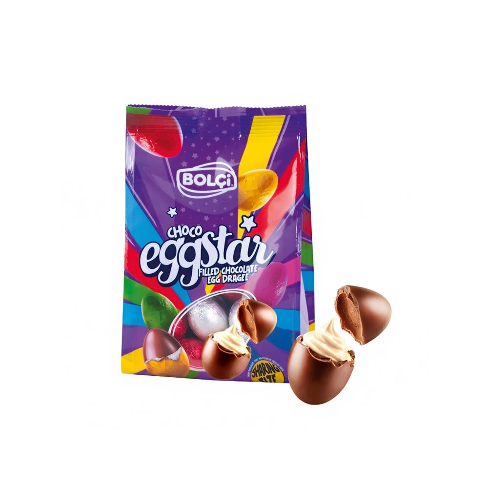 Atıştırmalık Çikolata-EggStar Sütlü Yumurta Çikolata 154g