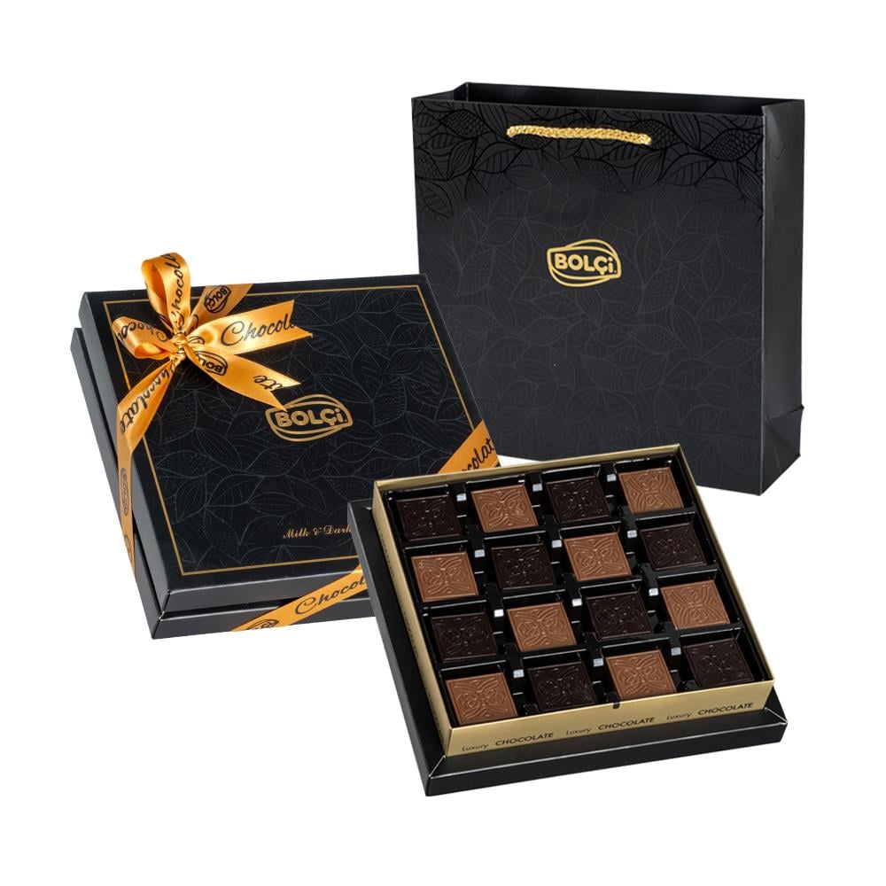 Madlen Çikolata-Madlen Çikolata Siyah Kutu 312g