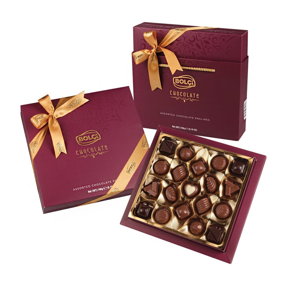 Spesiyal Çikolata-Spesiyal Bordo Kutu 190g