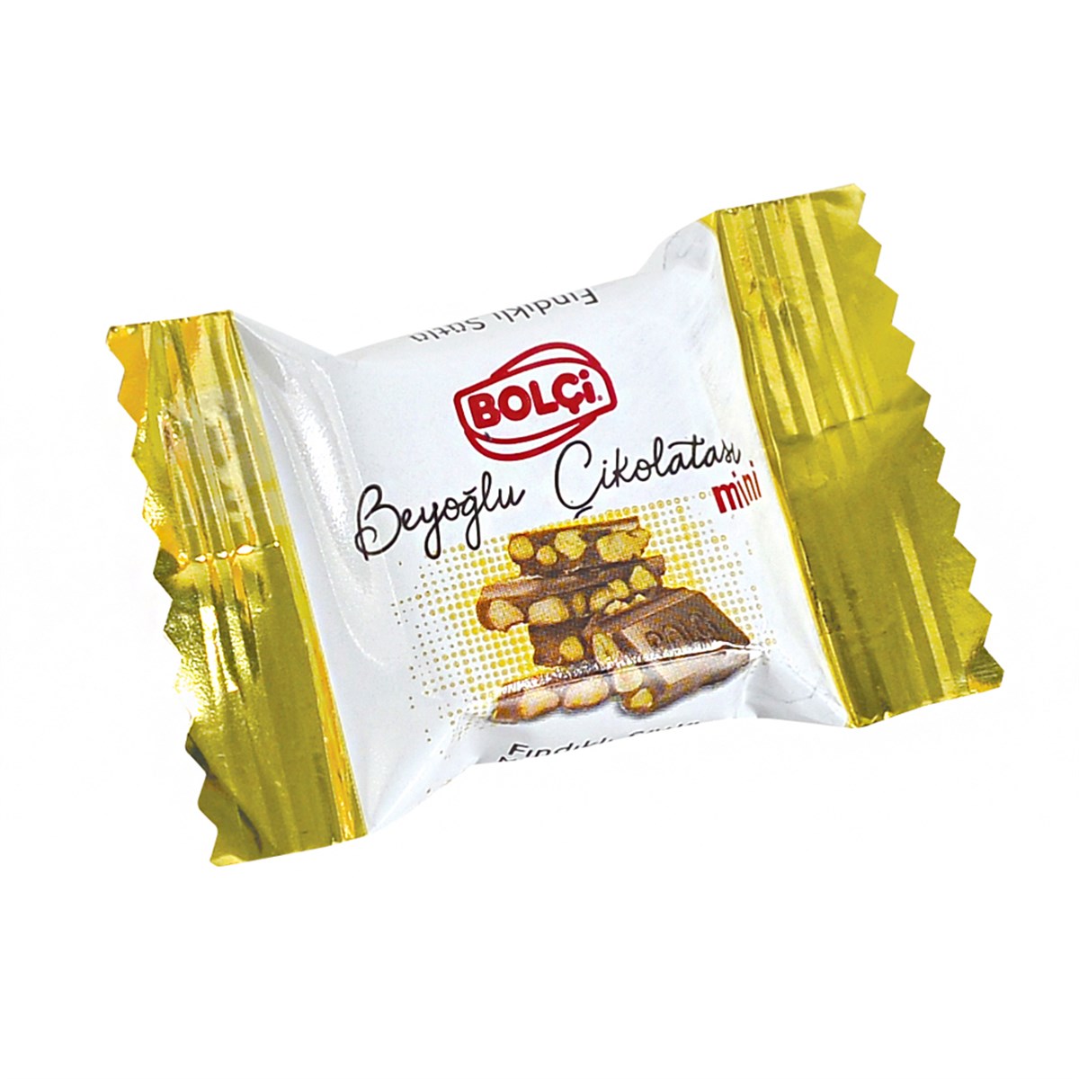 Beyoğlu Çikolatası-Sütlü Fındıklı Beyoğlu Çikolatası 15gr