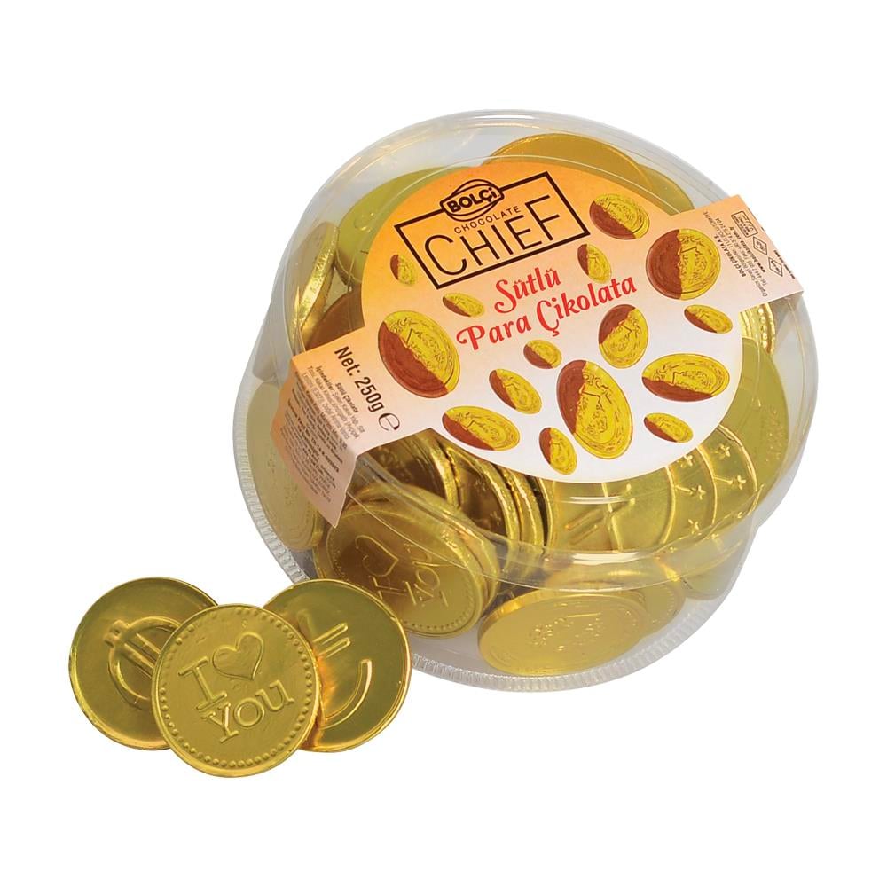 Çocuklara Özel Çikolata-Sütlü Para Çikolata 250g