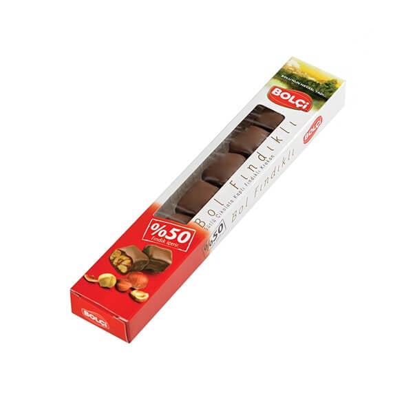 Bolu Çikolatası-Sütlü Fındıklı Bolu Çikolatası 65gr