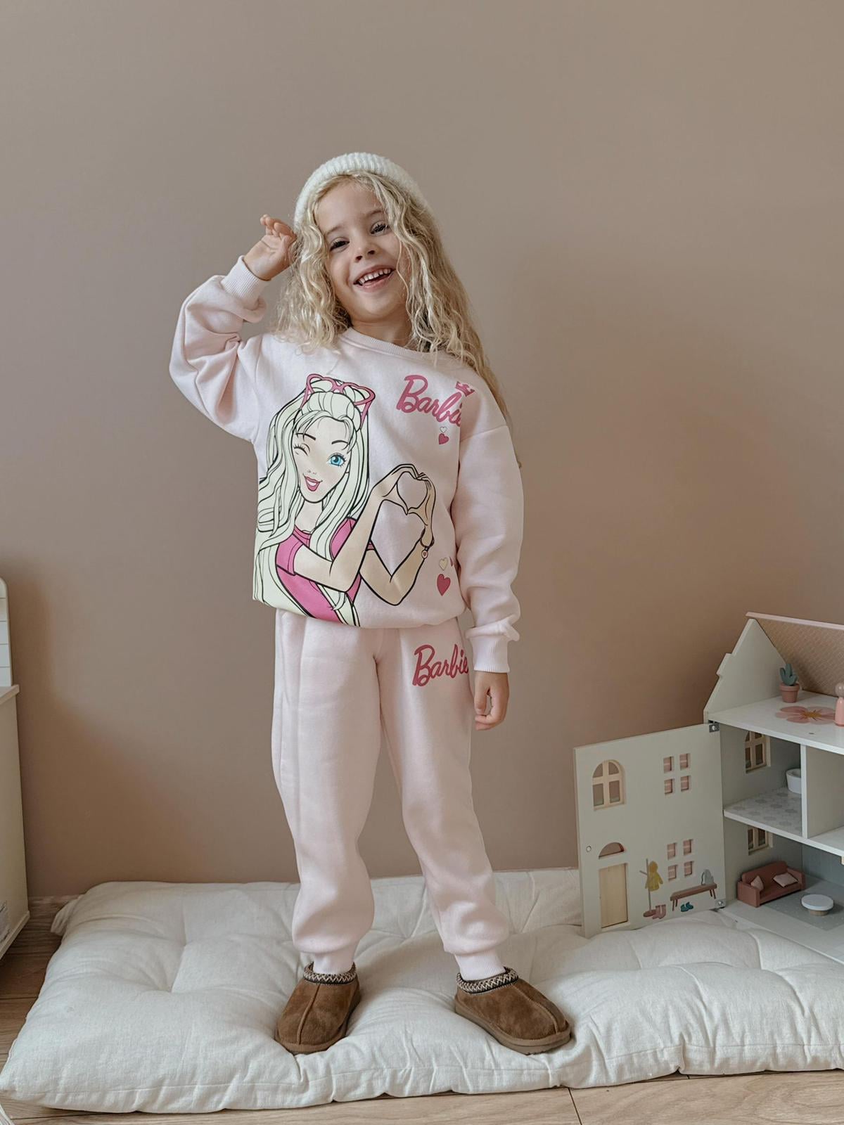 Babie 3 İp İçi Şardonlu cep detaylı Eşofman Takım