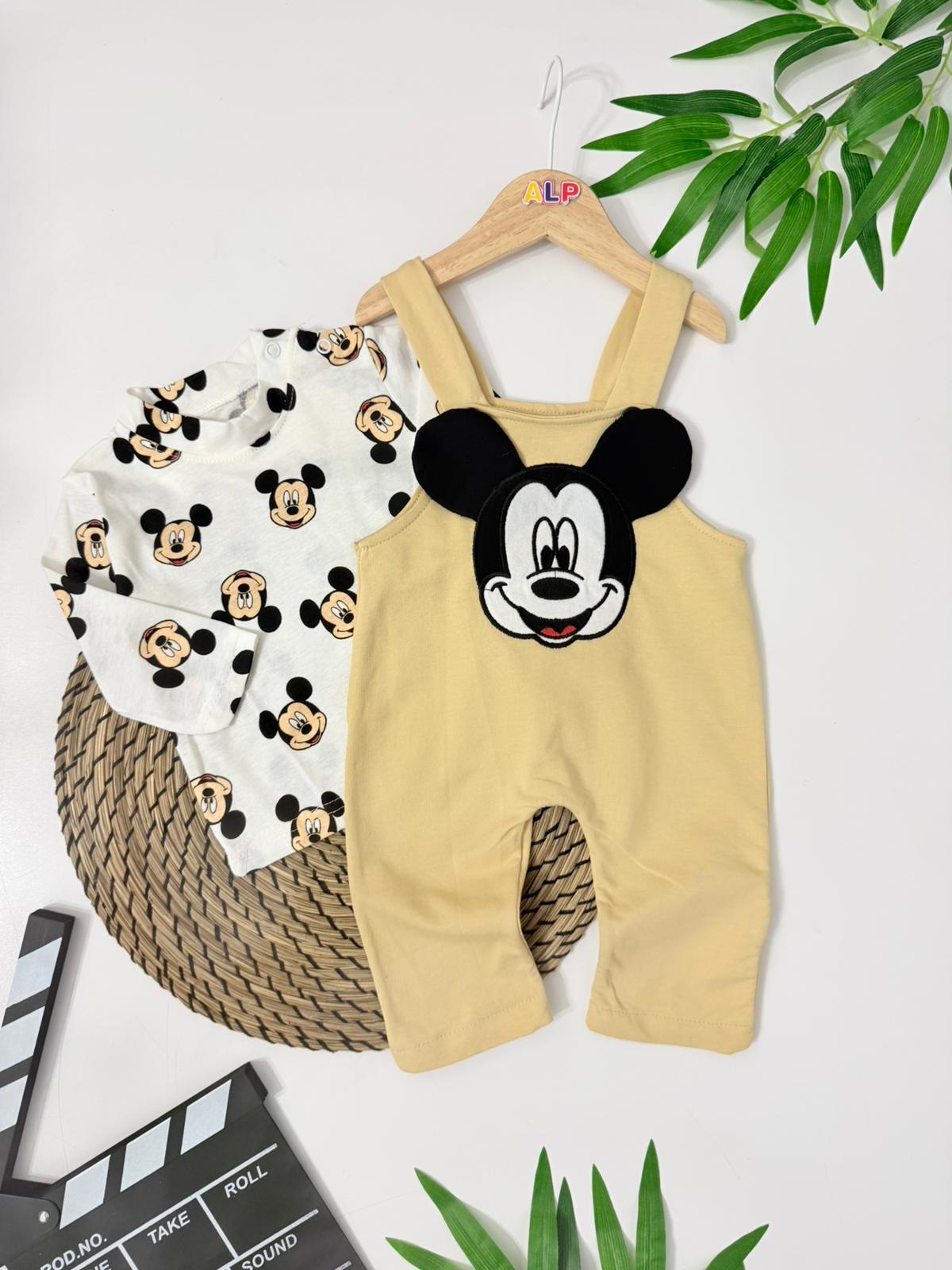 Disney Erkek Bebek Salopet Takım