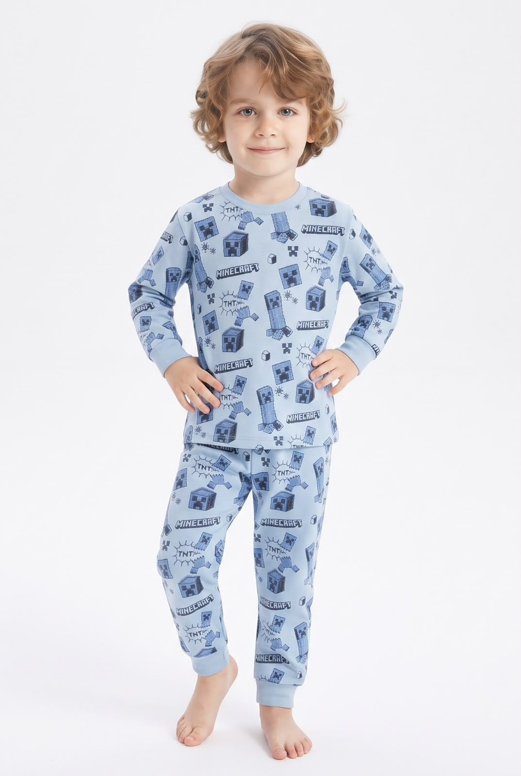 Penye %100 Pamuk Pjama Takım