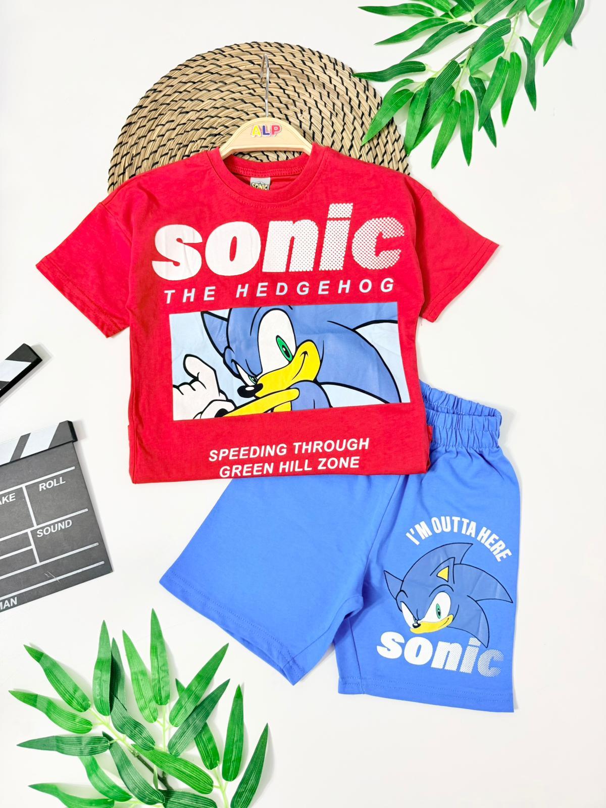 Sonic 2 İp Kapri Eşofman Takım