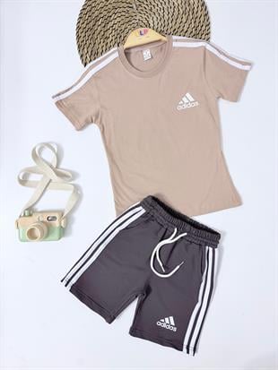 Adidas 2 İp Kapri Eşofman Takım