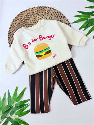 B İs Burger Sweatshirt - Pantolon Pinterest Takım