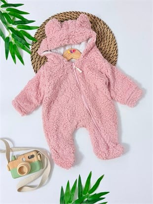 Bear Ayağı Açık Polar Kışlık Tulum
