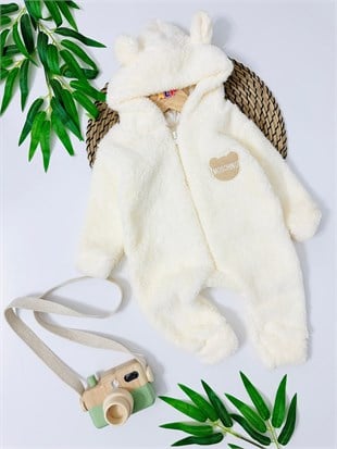 Bear Ayağı Açık Polar Kışlık Tulum