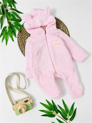 Bear Ayağı Açık Polar Kışlık Tulum