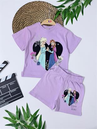 Elsa 2 İp Kapri Eşofman Takım