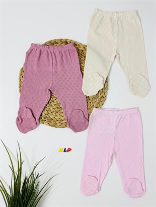 Mingan3'lü Pantolon Set - Pembe