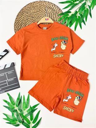 Snopy 2 İp Kapri Eşofman Takım