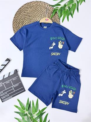 Snopy 2 İp Kapri Eşofman Takım