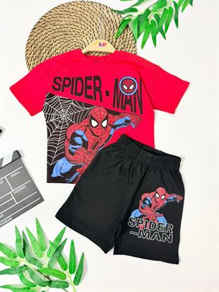 Spıderman2 İp Kapri Eşofman Takım