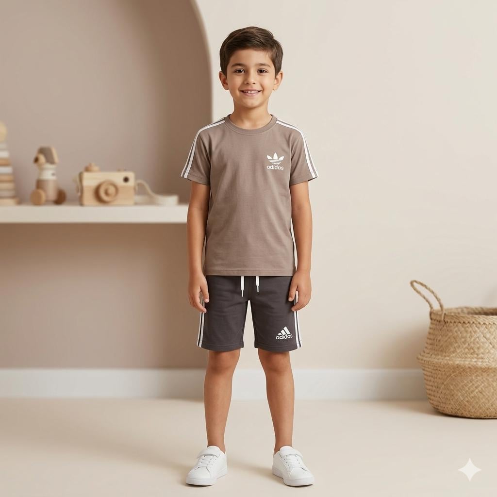 Adidas 2 İp Kapri Eşofman Takım