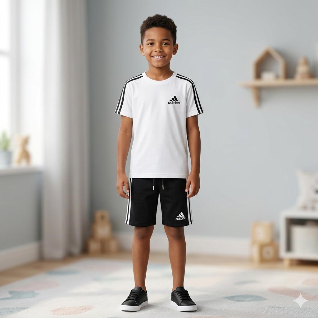 Adidas  2 İp Kapri Eşofman Takım