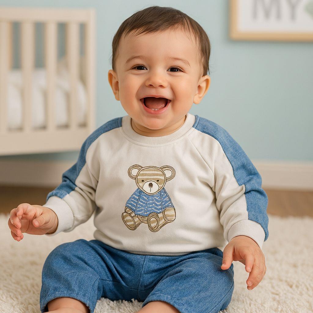 Algeria Bear Detaylı Omuzdan Çıtçıtlı Takım