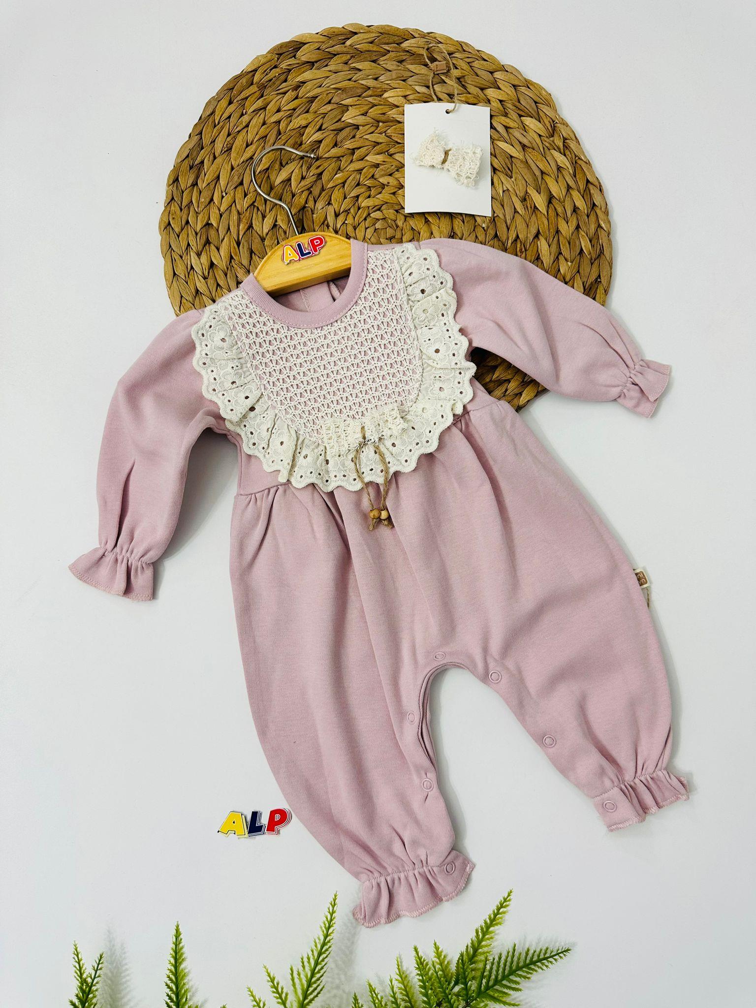 Amelia Tokalı Tulum Set-Pembe