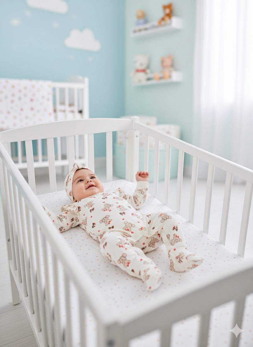 Bahamas Bears 10 parça Yenidoğan Set - Ekru