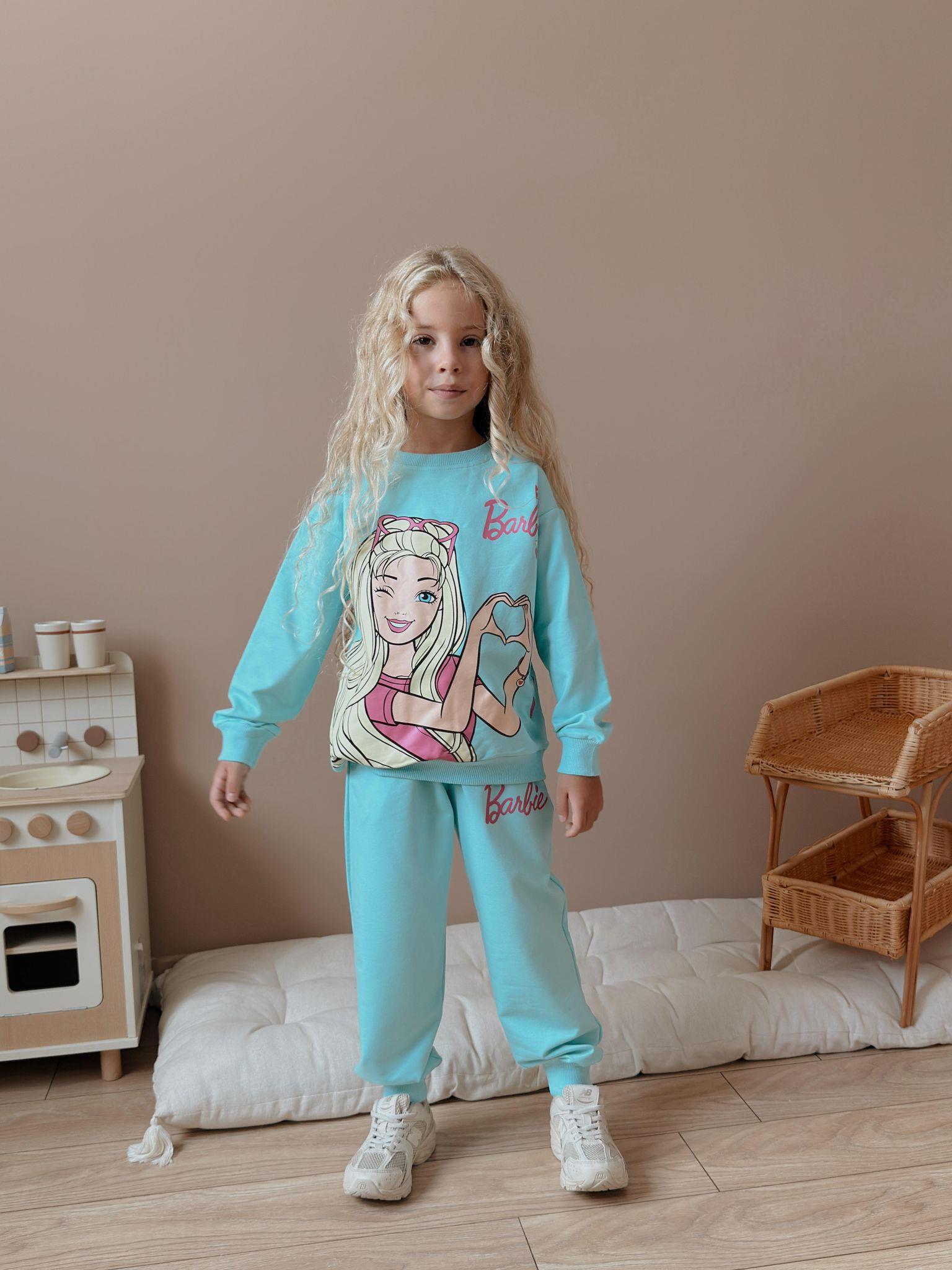 Barbie 2 İp cep detaylı Eşofman Takım