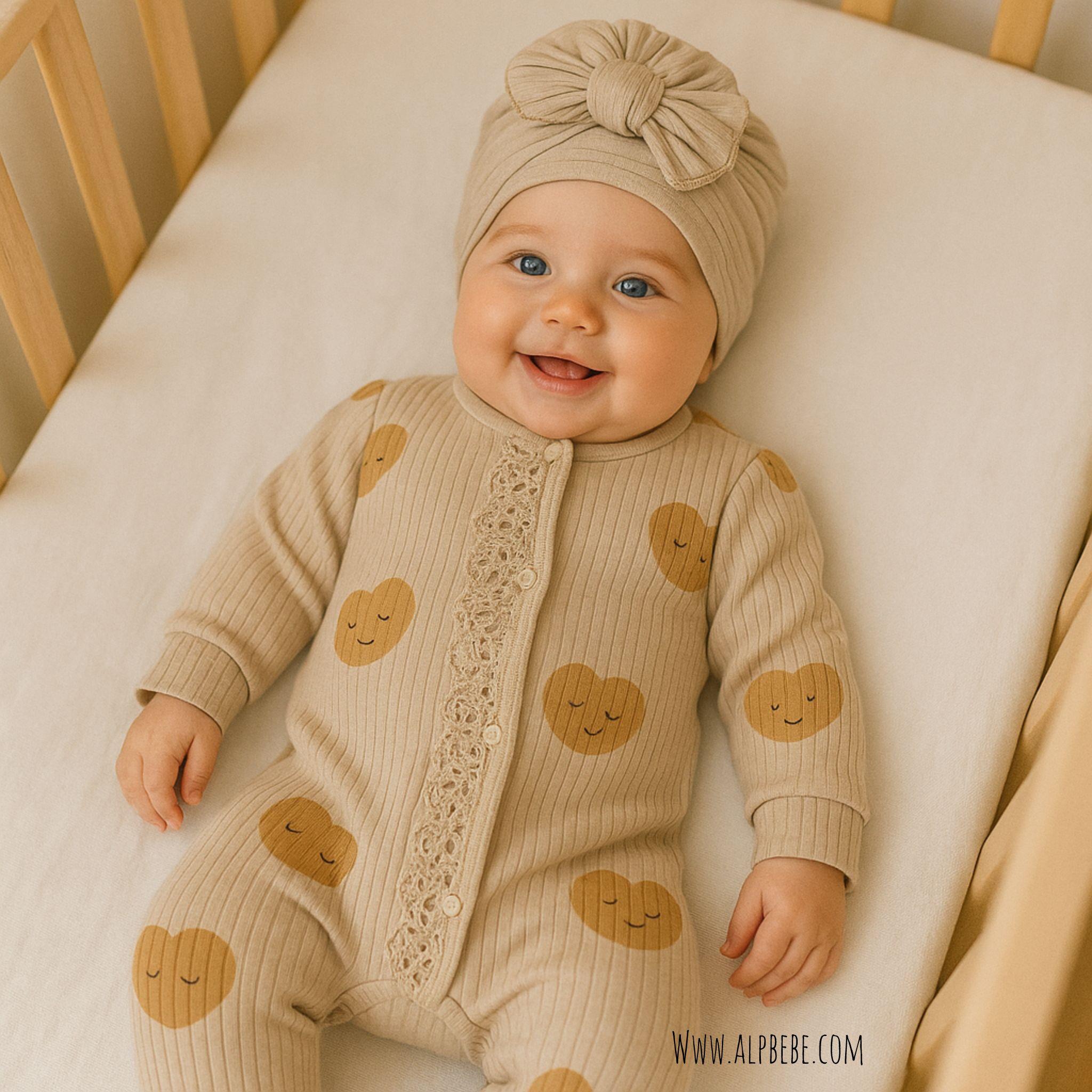 Cook Island Şapka Bandana 2 Li Tulum Set - Krem