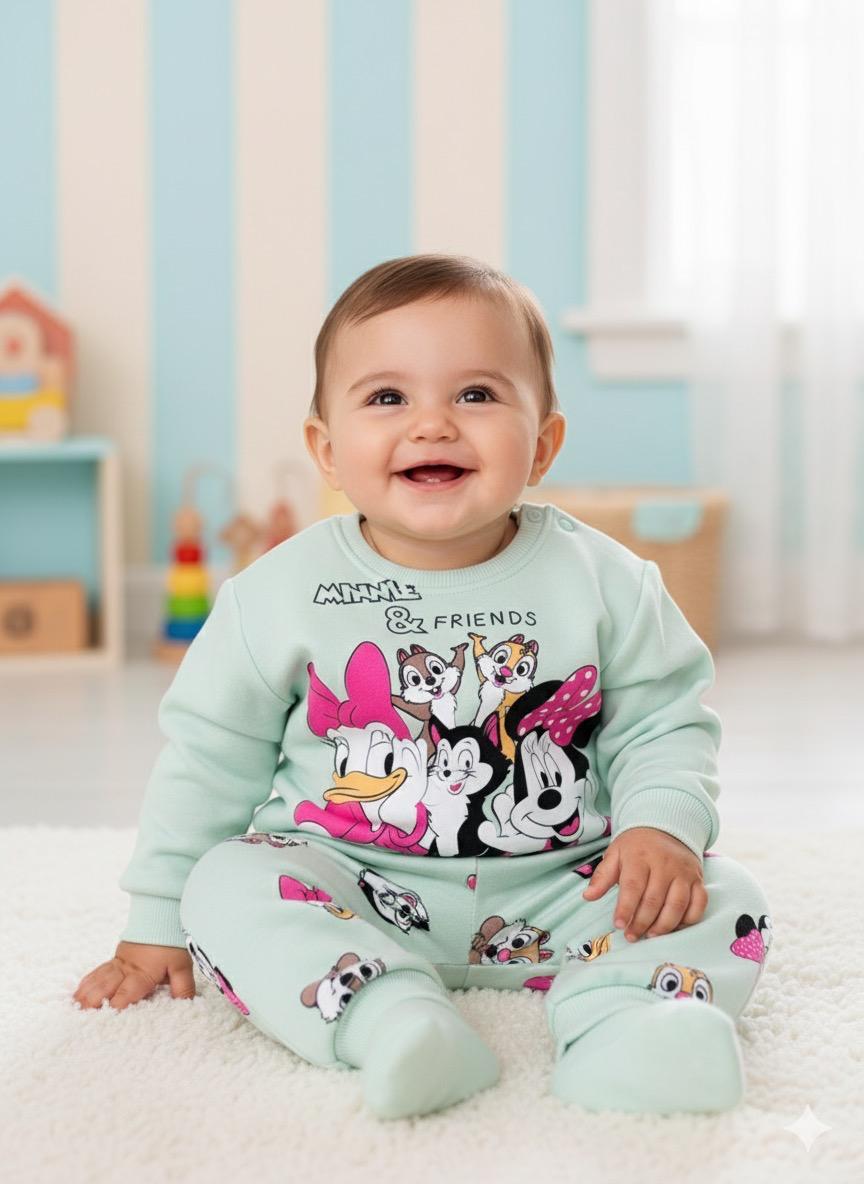 Disney 3İp İçi Şardonlu Takım