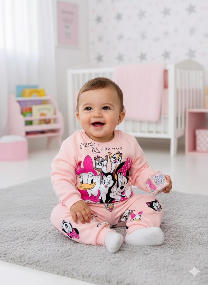 Disney 3İp İçi Şardonlu Takım