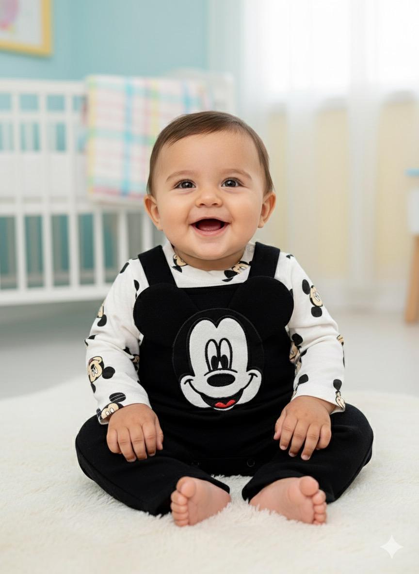Disney Erkek Bebek Salopet Takım