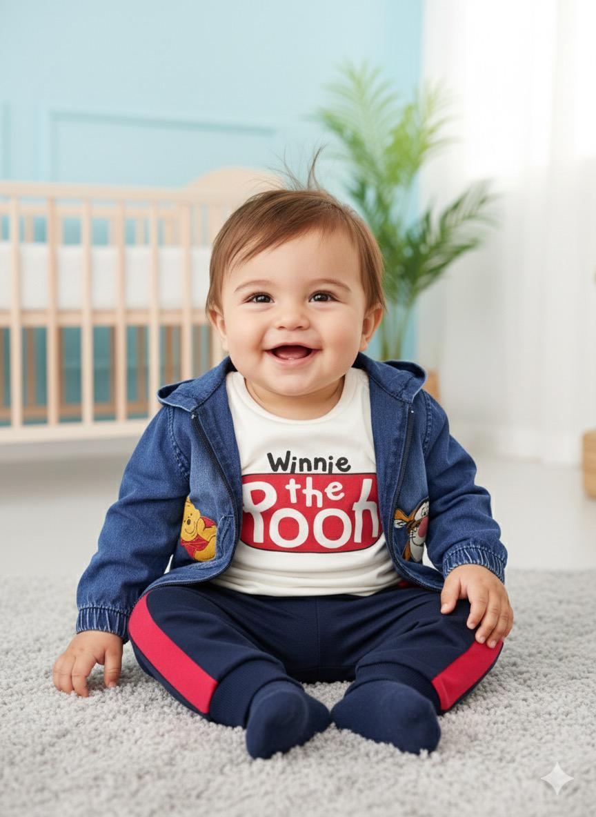 Disney  Kot Ceket Detaylı 2 ip  3'lü Takım