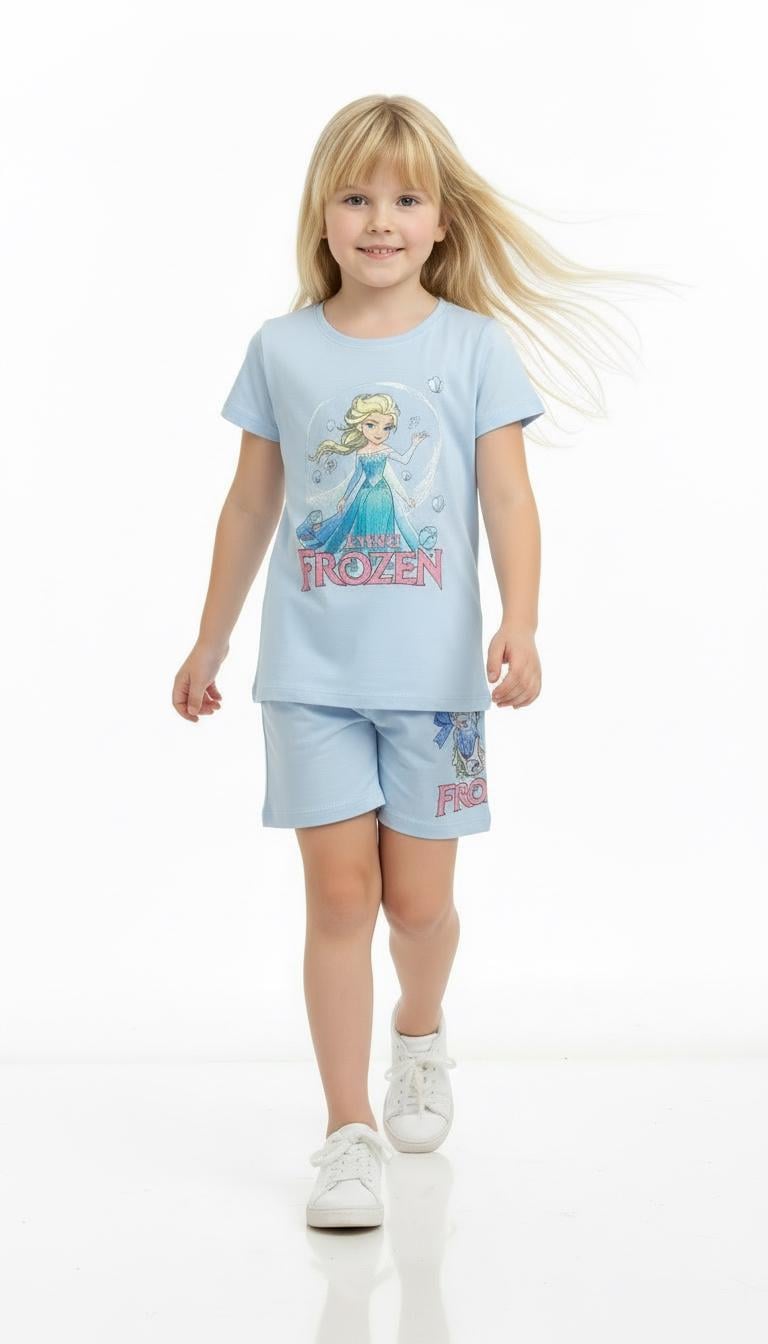 Elsa 2 İp Kapri Eşofman Takım