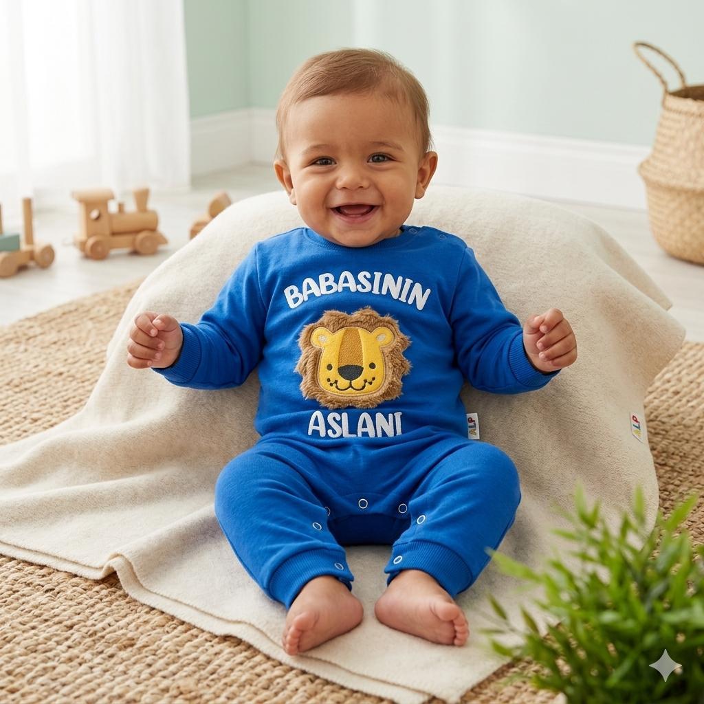 Father's Lion Tulum Kışlık Set Erkek Takım Mavi