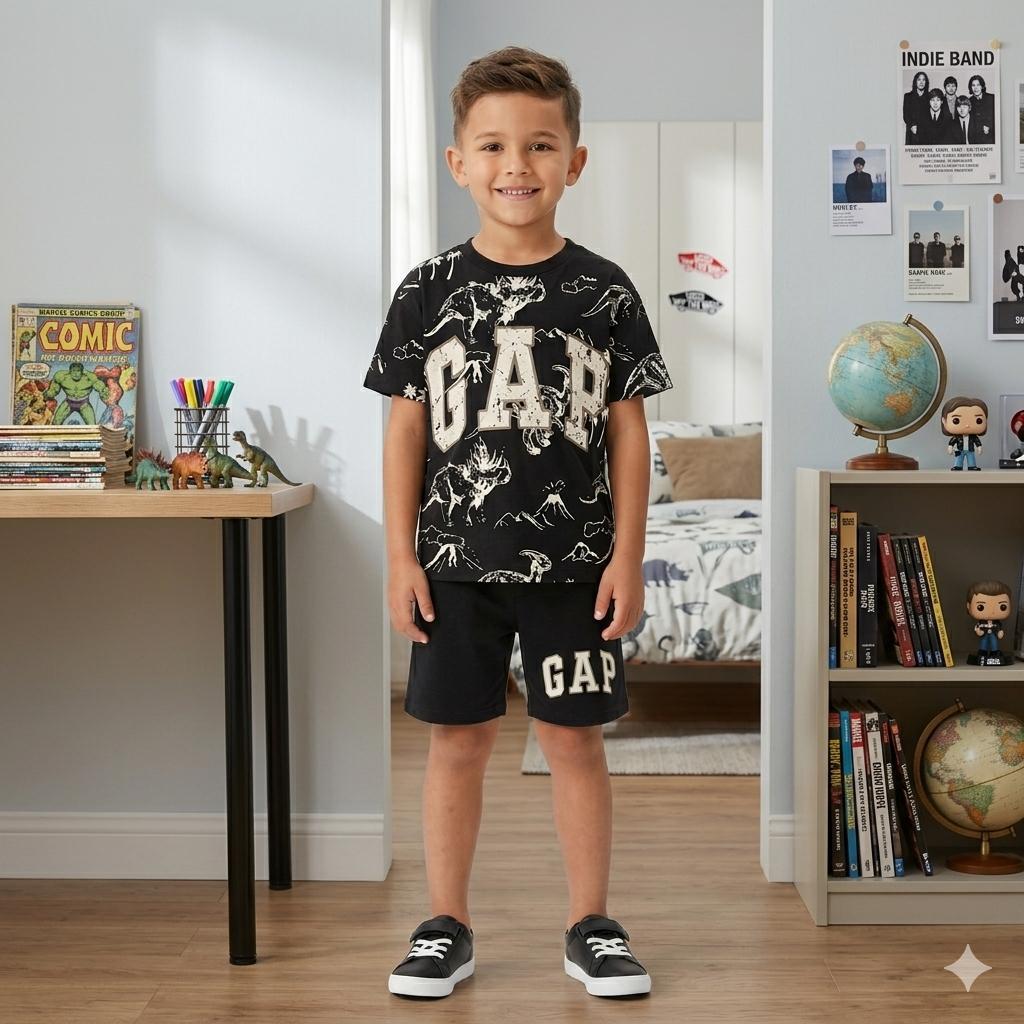 Gap 2 İp Kapri Eşofman Takım