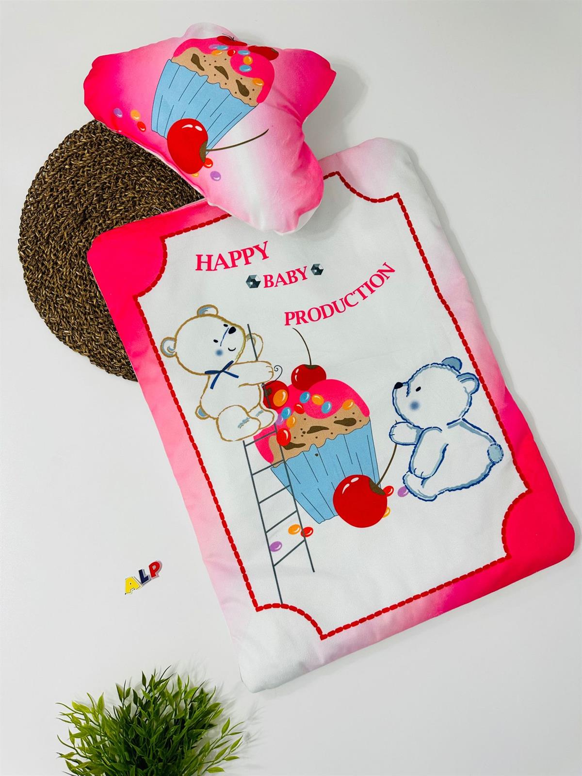 Happy Baby Alt Açma Seti Pembe