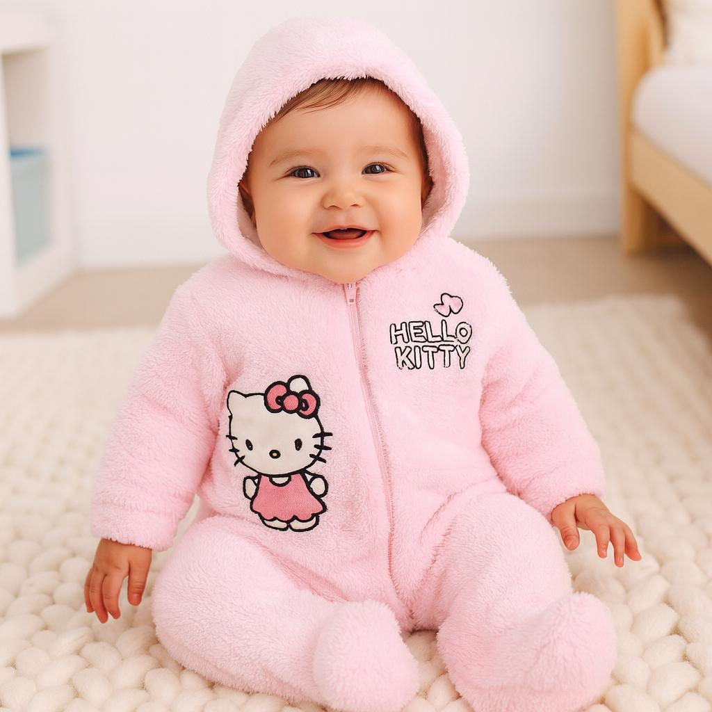 Hello Kity Polar Kışlık Tulum