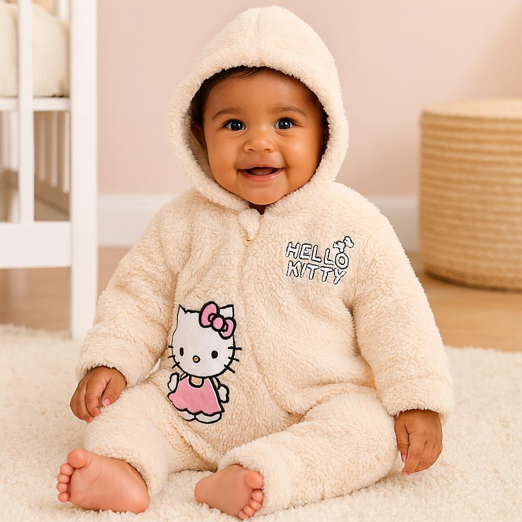 Hello Kity Polar Kışlık Tulum