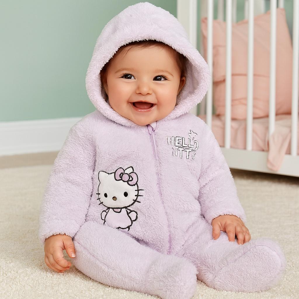 Hello Kity Polar Kışlık Tulum