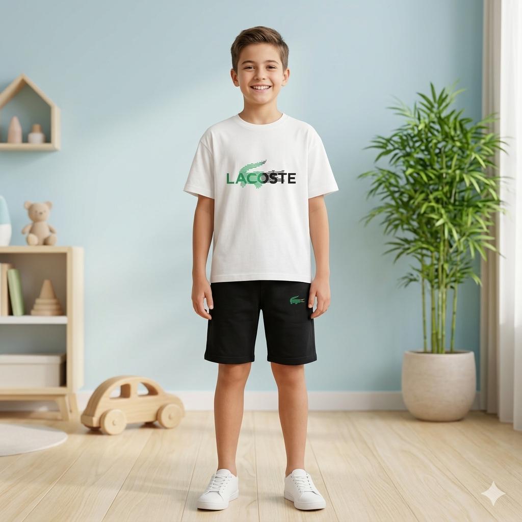 Lacoste 2 İp Kapri Eşofman Takım