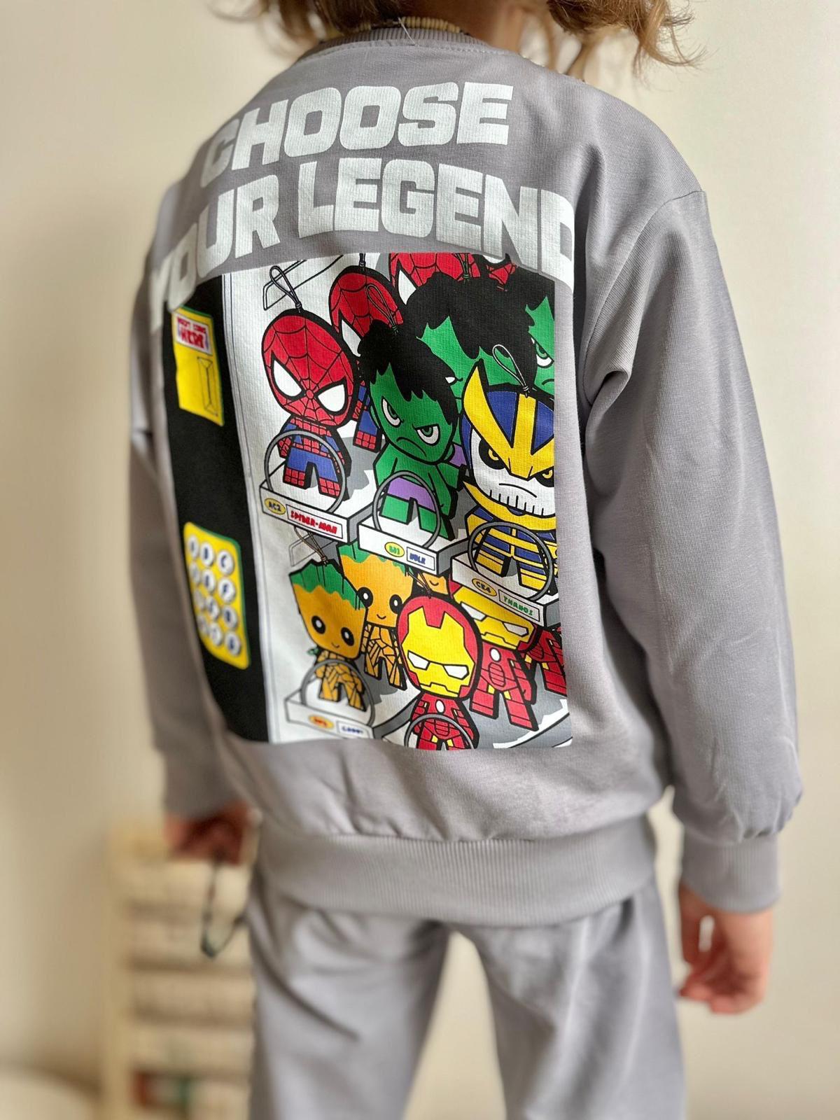 Marvel 2 İp Eşofman Takım