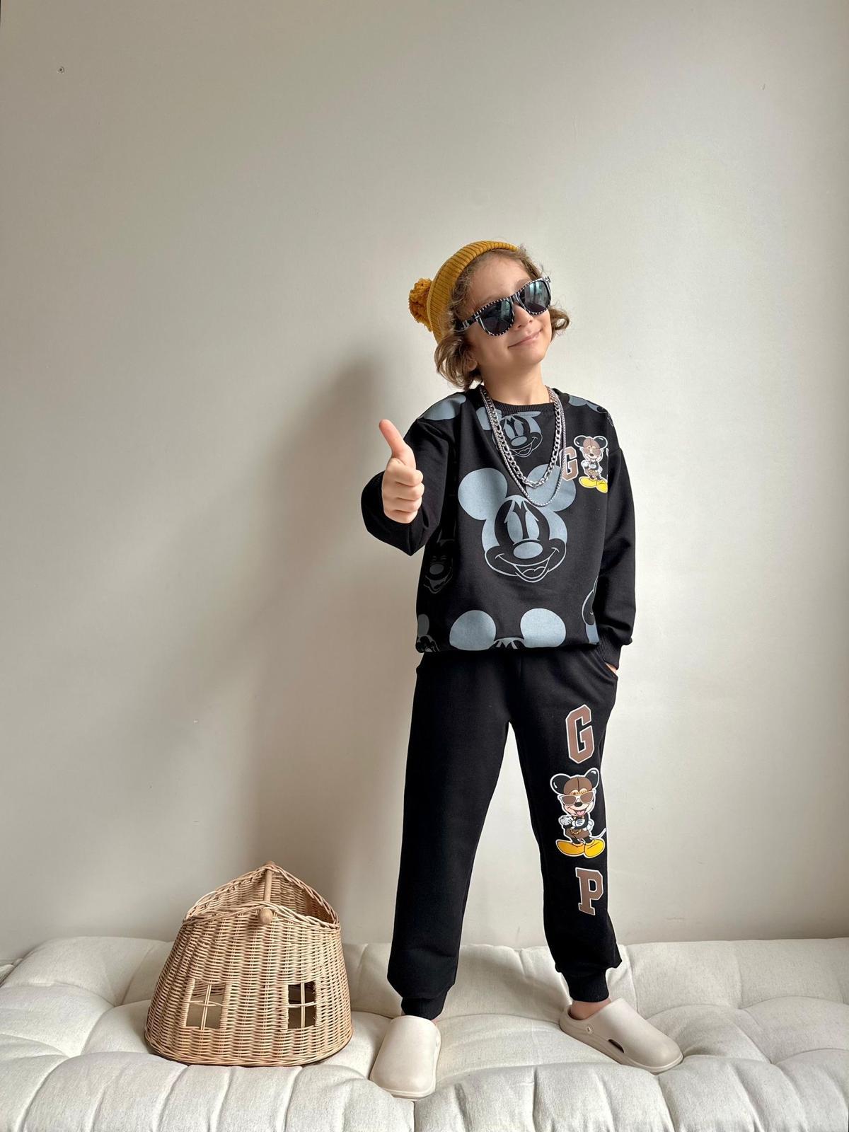 Mickey 2 İp Eşofman Takım