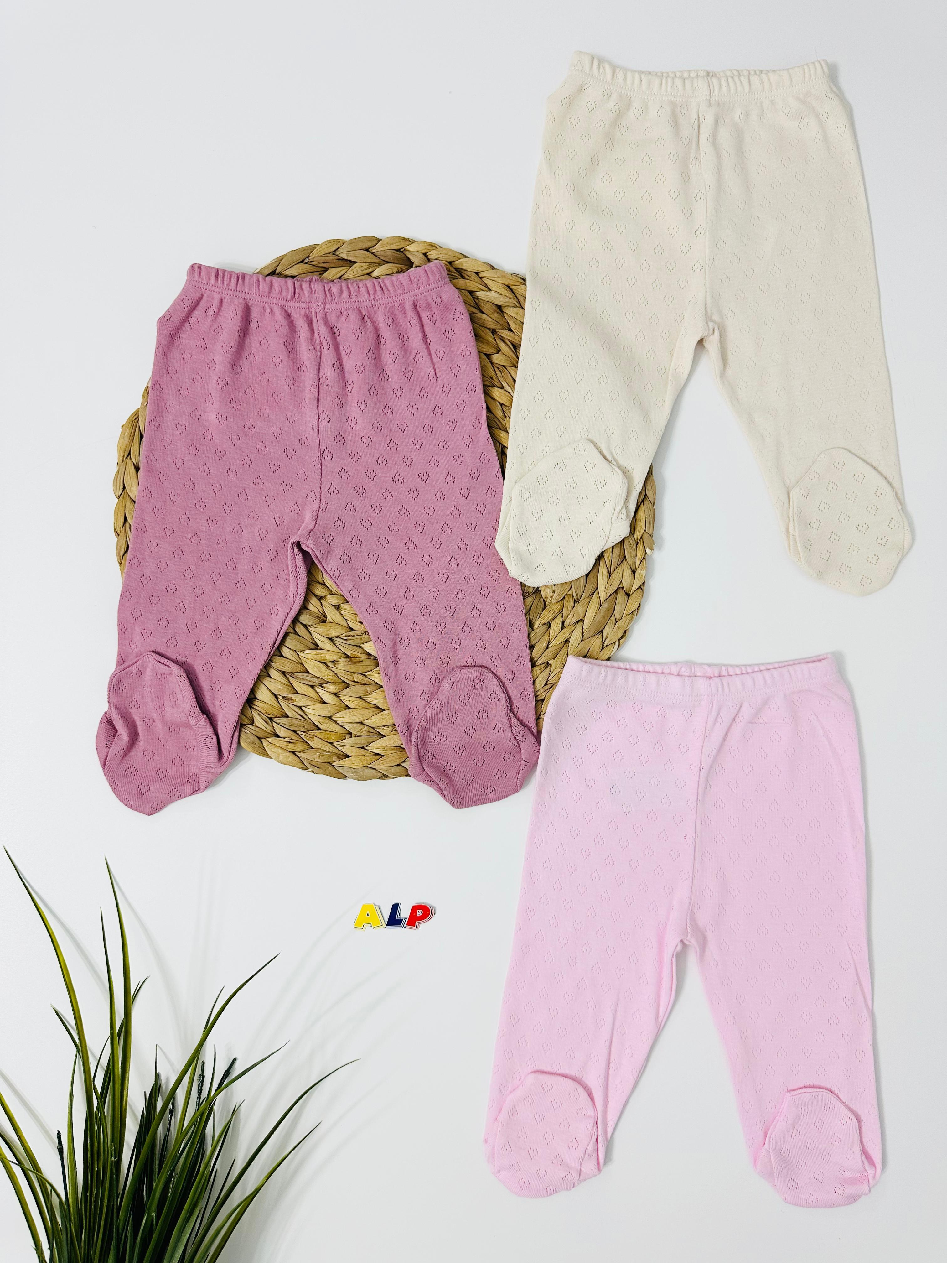 Mingan3'lü Pantolon Set - Pembe