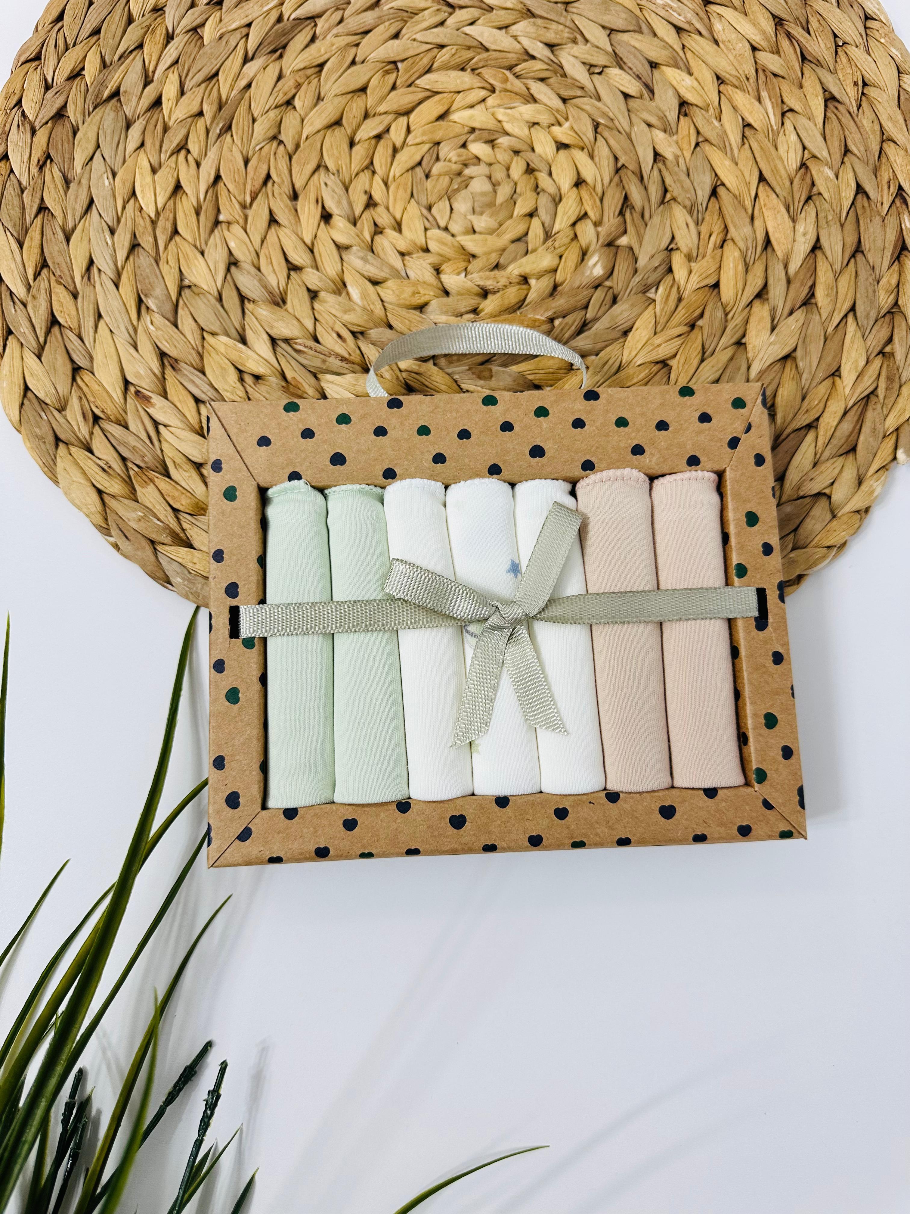 Organic Wipes 7 parça Renkli Mendil Model 6