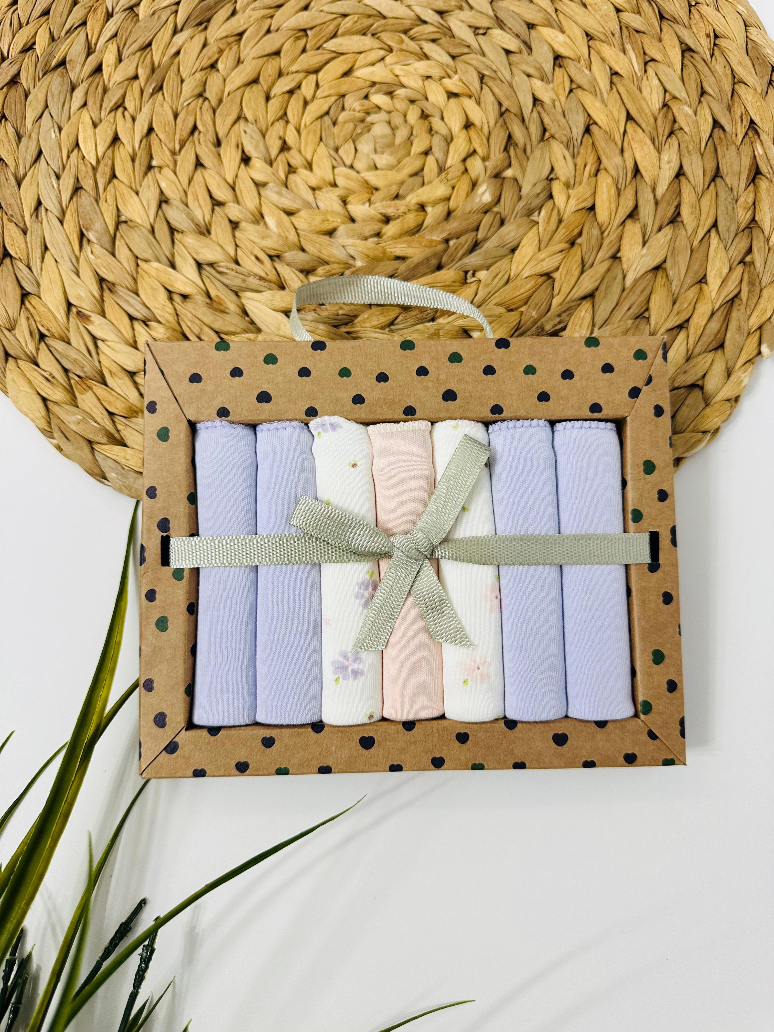 Organic Wipes 7 parça Renkli Mendil Model 4 