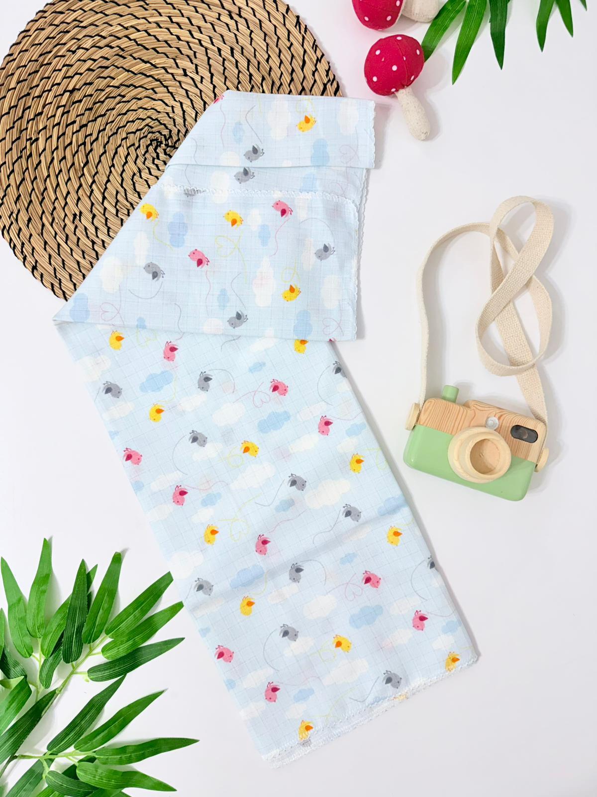 Sicily Müslin Bebe Battaniye 80*90cm