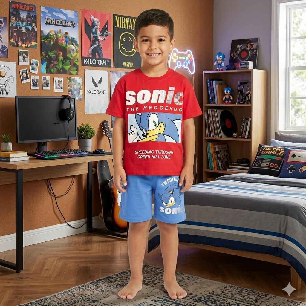 Sonic 2 İp Kapri Eşofman Takım