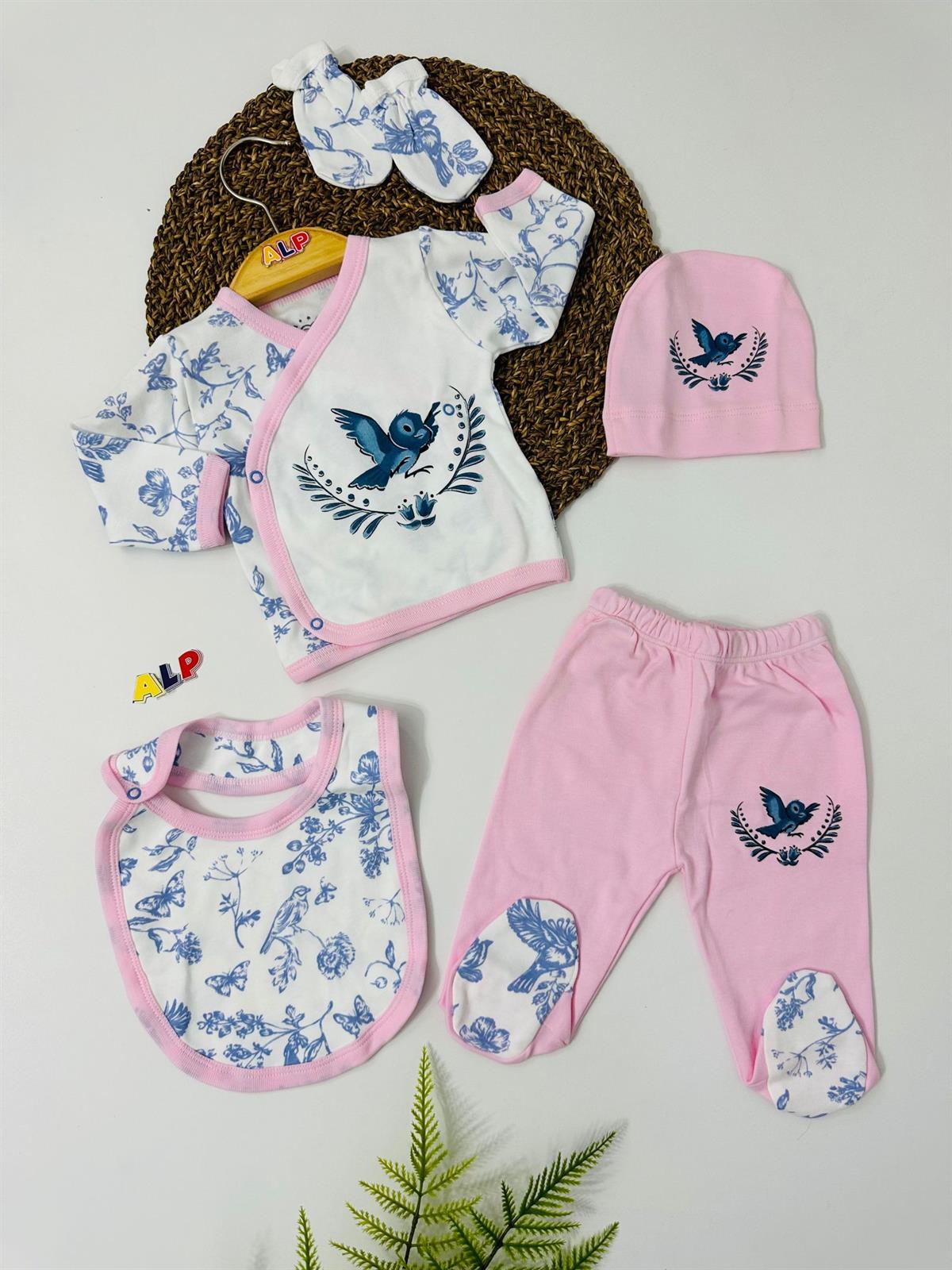 Sparrow 5 Parça Zıbın Seti